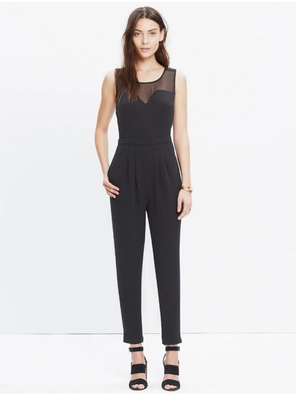 Madewell Norwood Black Jumpsuit